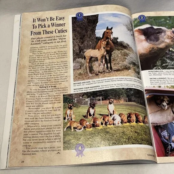 Country Mag. Dec. Jan. 2000 Vol 13 No. 6 For Those Who Live Or Long For Country - Picture 7 of 9